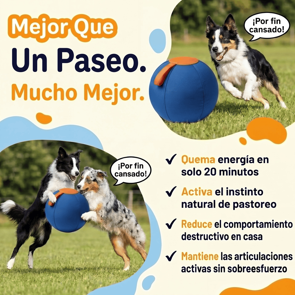 Pelota de Pastoreo Peluki