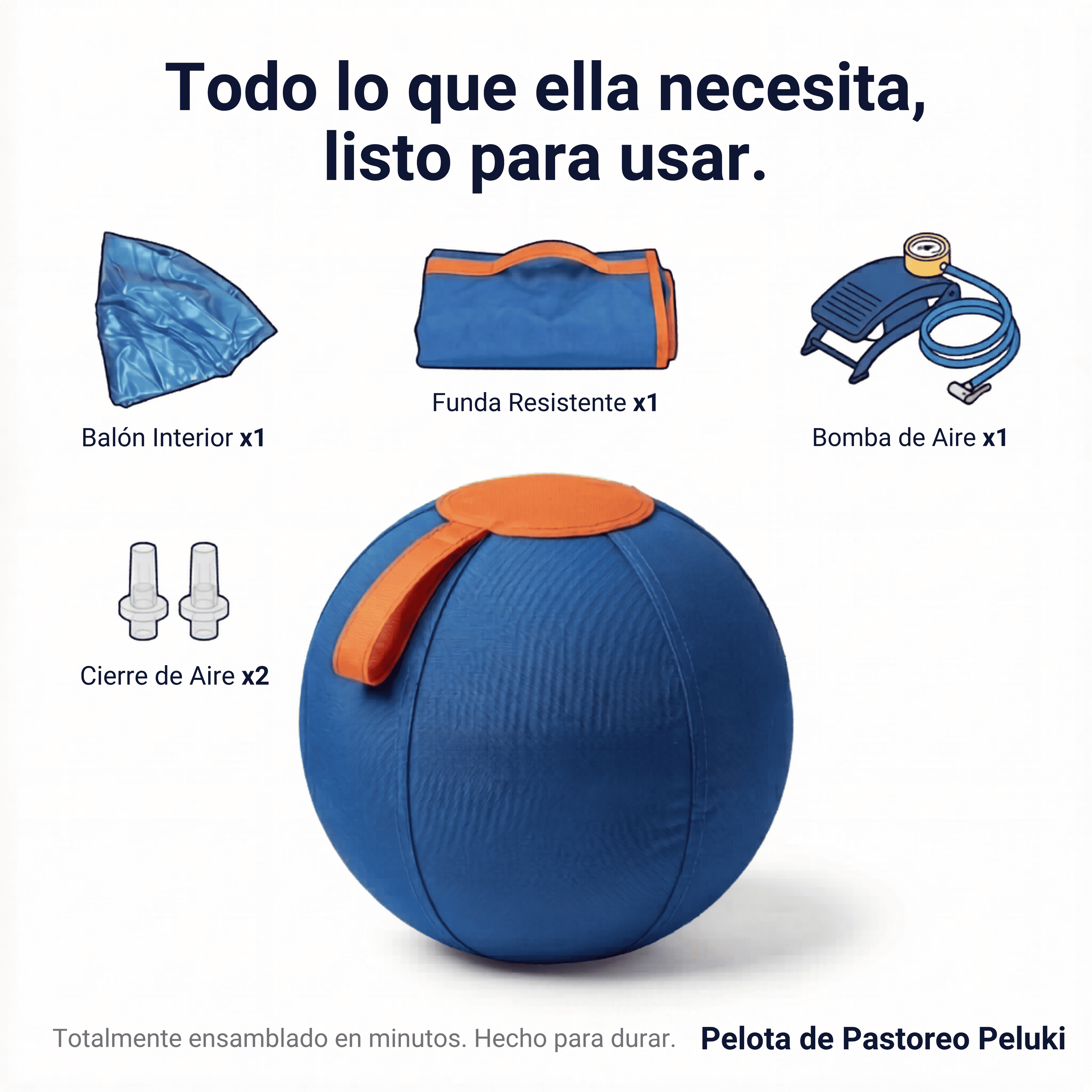 Pelota de Pastoreo Peluki