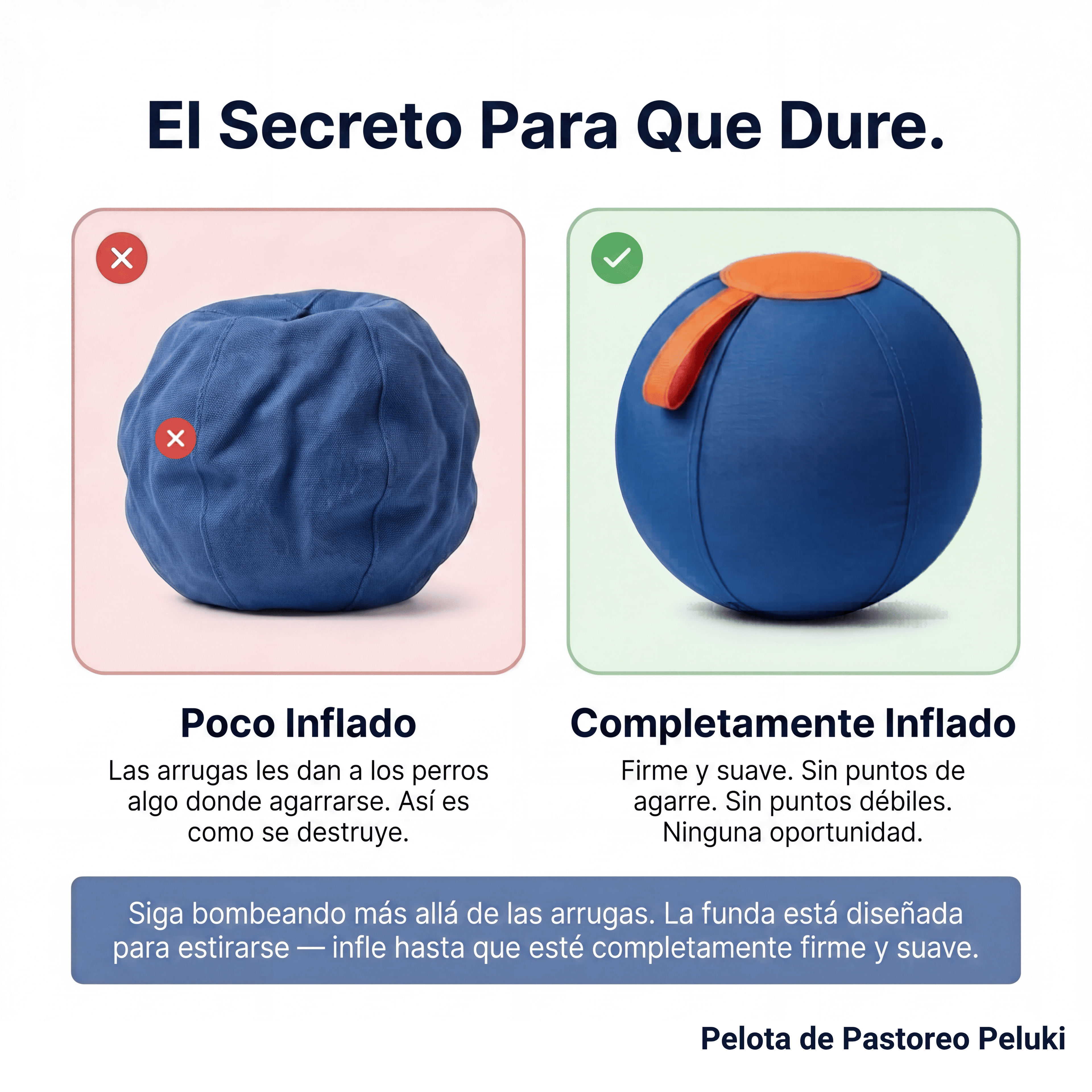 Pelota de Pastoreo Peluki